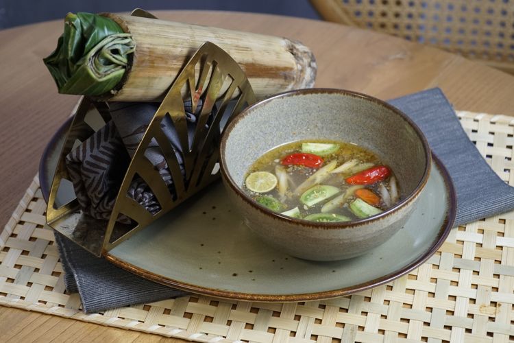 Siong Sira, salah satu masakan di Restoran Kasima Taman Budaya Sentul Bogor. 