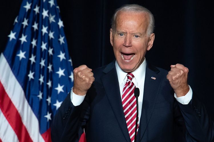 Kandidat calon presiden Partai Demokrat, Joe Biden.