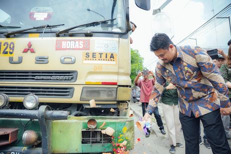Lepas Ekspor Produk UMKM Medan, Wali Kota Bobby: Keterlambatan Akibat Covid-19 Harus Kita Kejar
