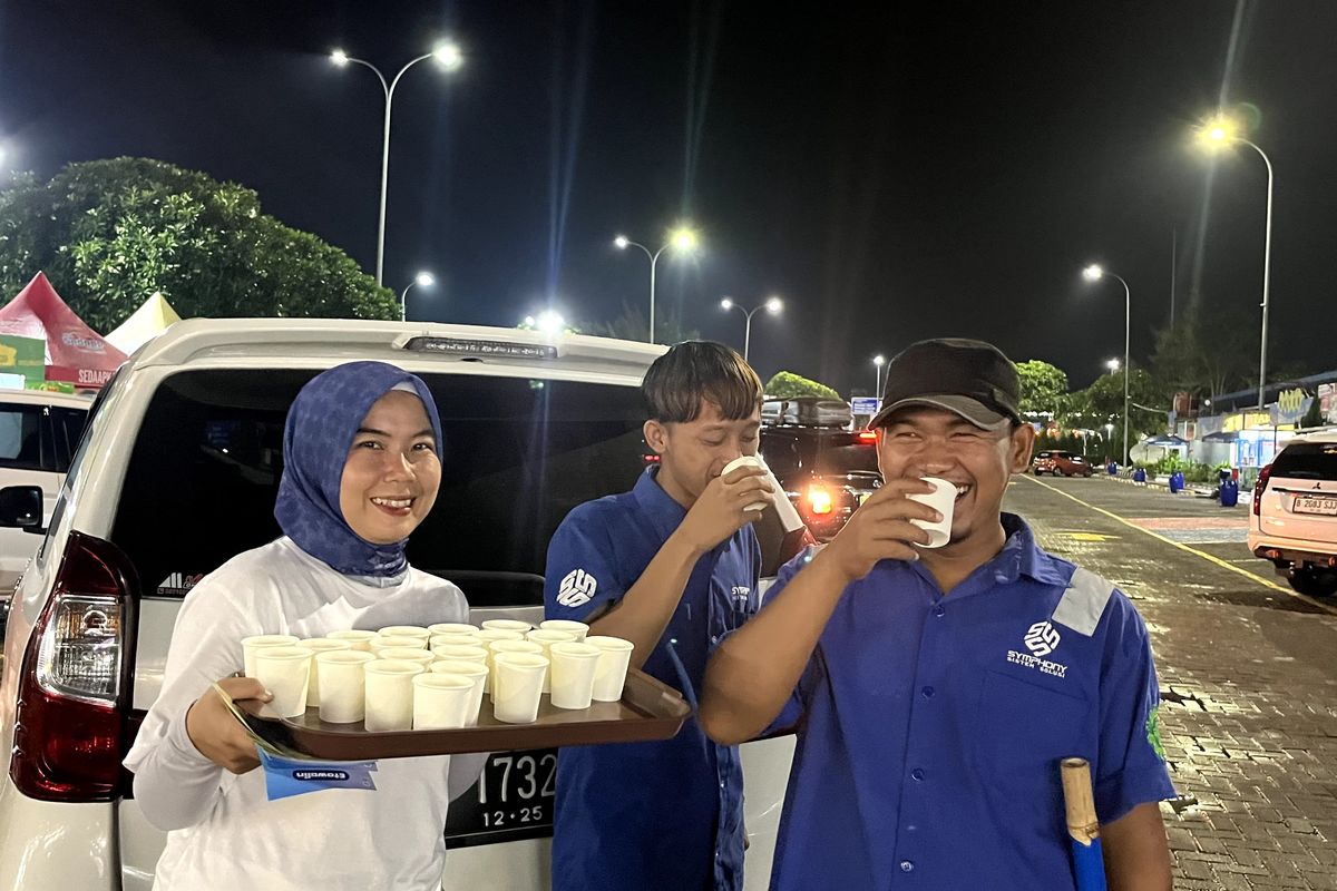 Etawalin dan BSI Hadir di Posko Mudik dengan motto melayani pemudik untuk perjalanan Lebaran yang lebih kuat dan nyaman.