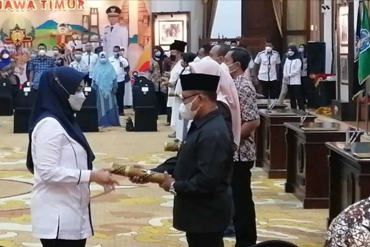 Prokes Super Ketat Pelantikan Kepala Daerah di Jatim, Wajib Tinggal di ...