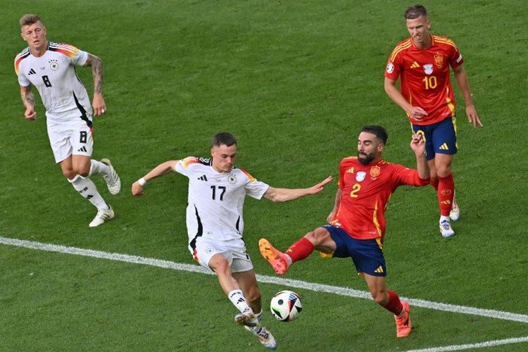 Hasil Spanyol Vs Jerman 1-1: Gol Olmo Dibalas Wirtz, Lanjut Extra Time