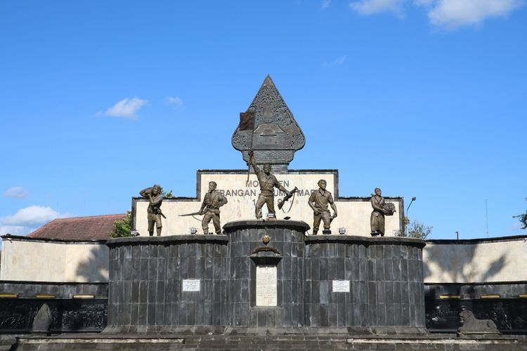 Monumen Serangan Umum 1 Maret 1949 di Yogyakarta.