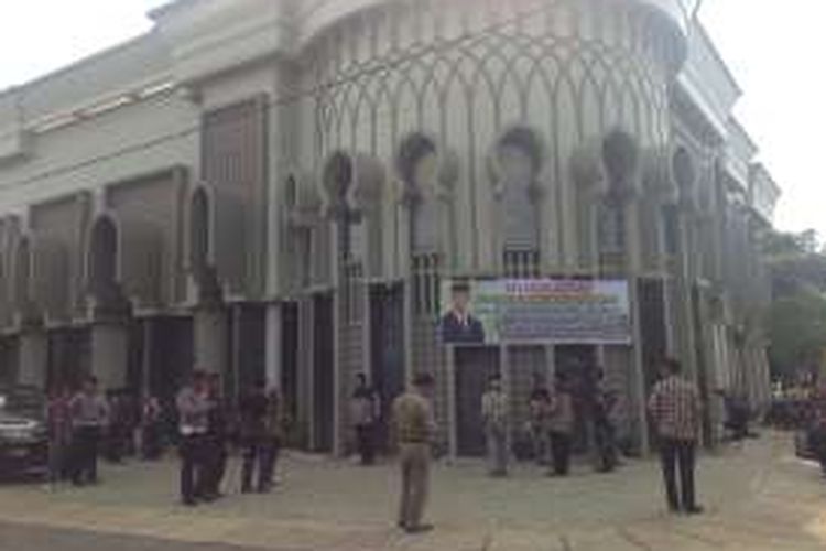 Masjid Jami' Darus Salam di Desa Teluk Kacang, Kabupaten Jepara, Rabu (21/9/2016)