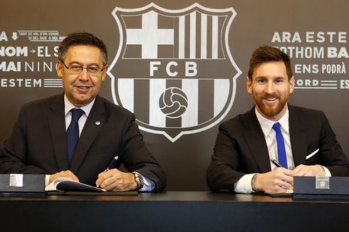 Bartomeu Janji Pergi jika Messi Pilih Bertahan di Barcelona