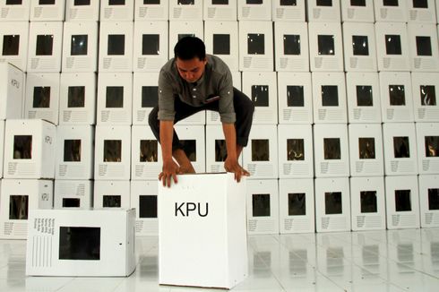KPU Pertimbangkan Gunakan Kotak Suara Karton Kedap Air pada Pemilu 2024