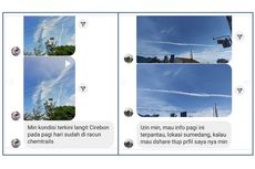 Apa Sebenarnya Garis Putih di Langit yang Kerap Dikaitkan dengan Hoaks Chemtrail?