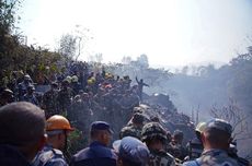 Pencarian Korban Pesawat Jatuh Nepal Berlanjut, Pakai Drone Turuni Ngarai