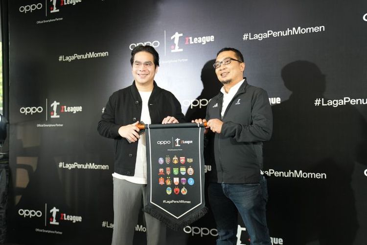 Penyerahan Vadel OPPO x BRI Super League. 