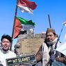 Santri Nihadlul Qulub Zikir di Atas Awan, Taklukkan Puncak Gunung Slamet