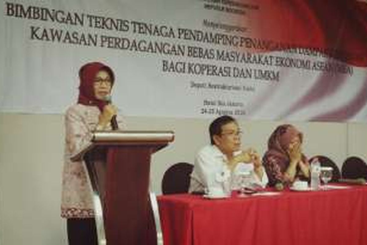 Deputi Restrukturisasi Usaha Kemenkop dan UKM Yuana Sutyowati di Jakarta, Rabu (24/08/2016).