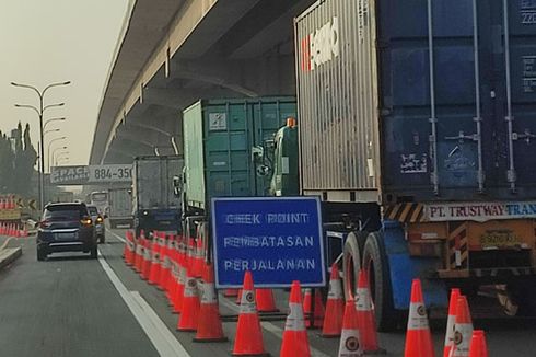 Selama PPKM Darurat Volume Lalu Lintas di Tol Turun 40 Persen