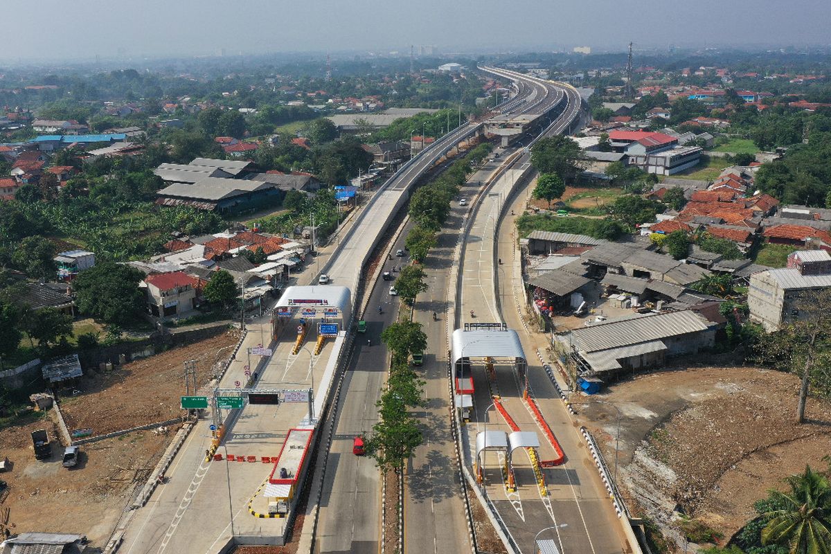 Tol BORR Seksi 3A yang menghubungkan Sentul-Salabenda