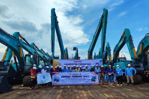 Tingkatkan Produktivitas, PT Ratu Intan Mining Beli 38 Unit Excavator Sunward dari PT Hayyu Pratama Dealer