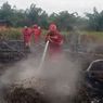 2 Hektar Lahan Gambut Milik Polda Riau di Kampar Terbakar