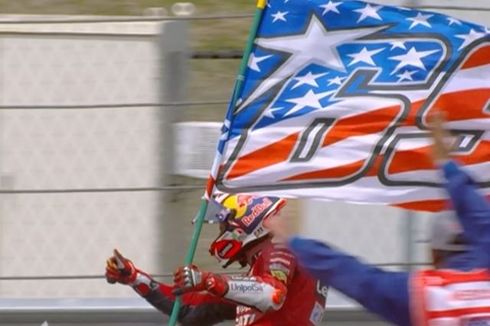 Jack Miller Kibarkan Bendera Nicky Hayden di MotoGP Amerika