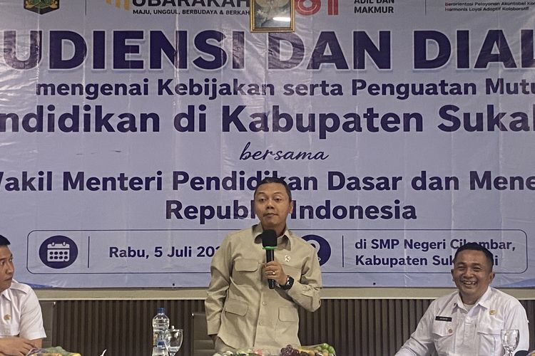 Wamendikdasmen Ungkap Kabupaten Sukabumi Dapat Rp 154 Miliar untuk Revitalisasi Sekolah