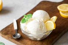 Resep Es Krim Lemon Pakai 6 Bahan, Hasilnya Lembut dan Menyegarkan