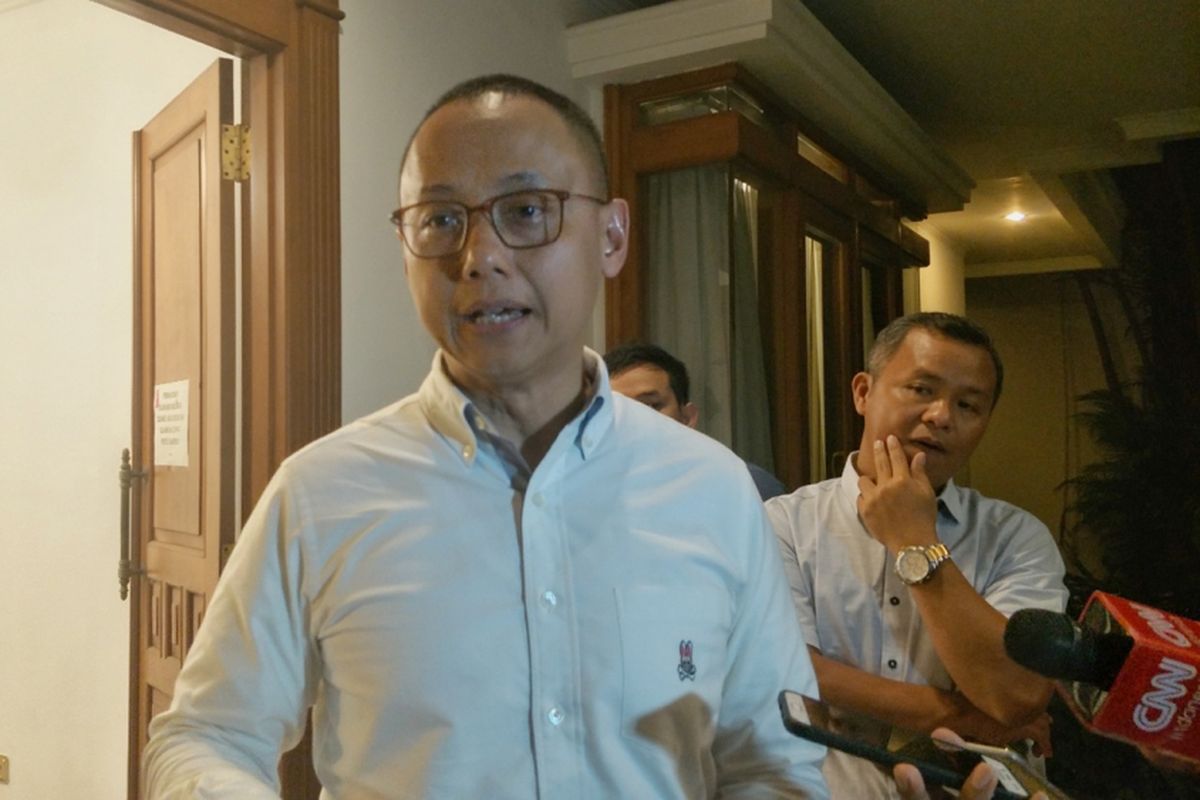 Sekjen Partai Amanat Nasiona (PAN) Eddy Soeparno saat ditemui di Rumah Pemenangan PAN, Jalan Daksa, Jakarta Selatan, Senin (10/9/2018). 