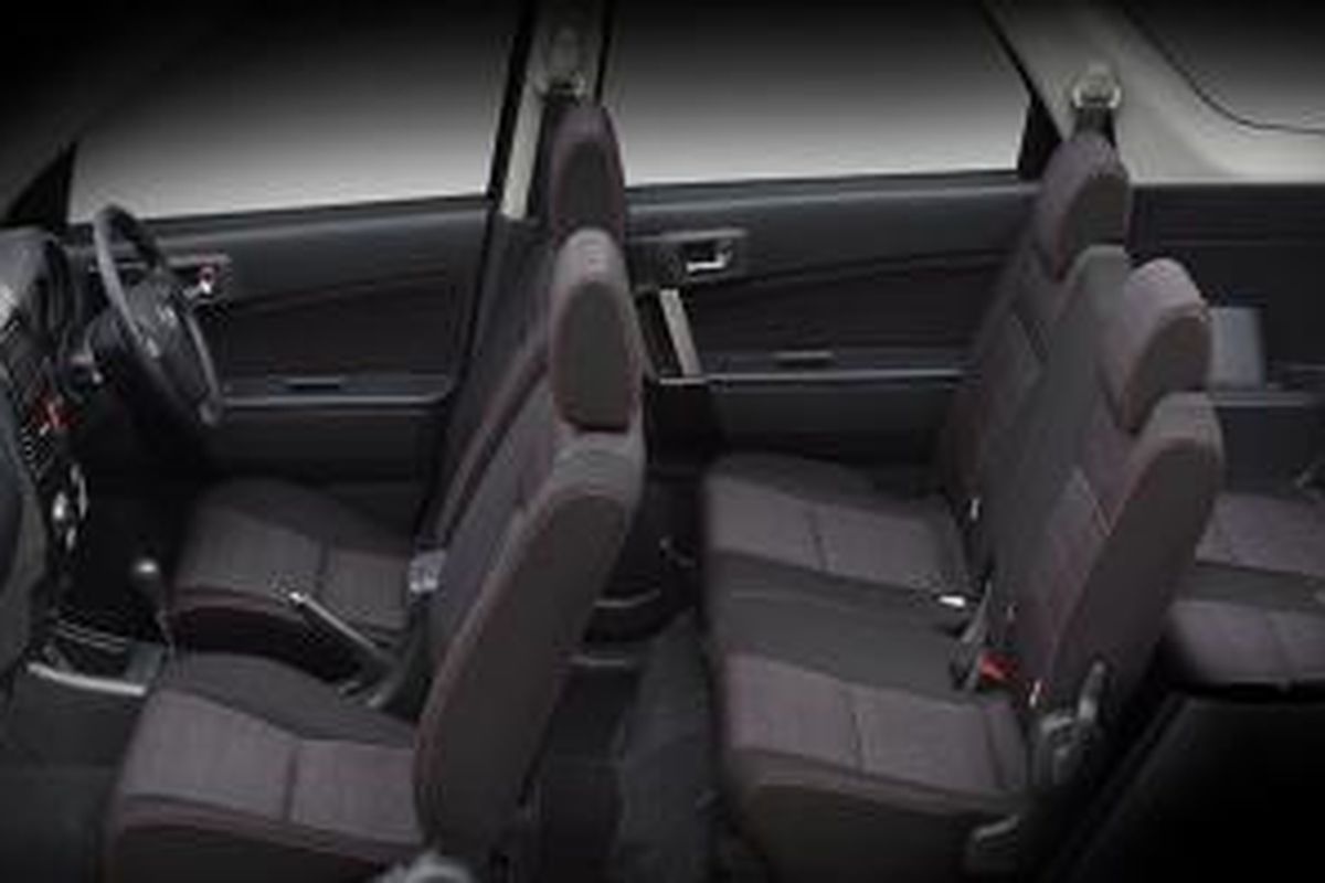 Ilustrasi interior Daihatsu New Terios