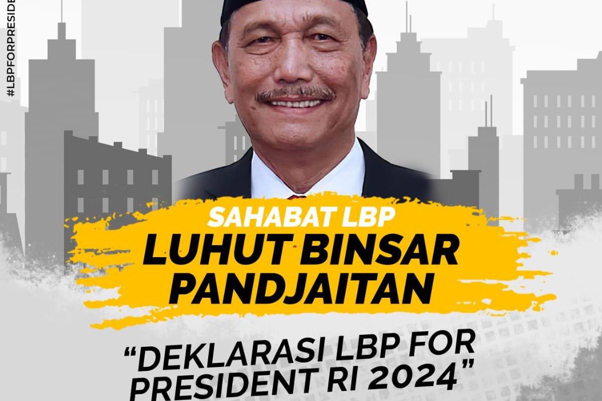 Poster Luhut For President