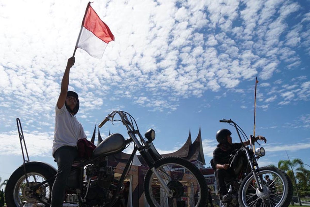 Bikers rayakan kemerdekaan di Suryanation Ridescamp Padang