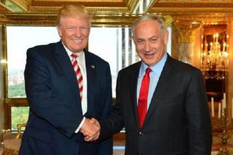 Donald Trump dan Benjamin Netanyahu