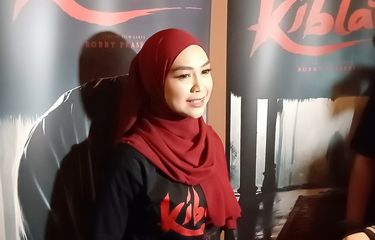 Ria Ricis saat ditemui di daerah Thamrin, Jakarta Pusat, Kamis (21/3/2024).