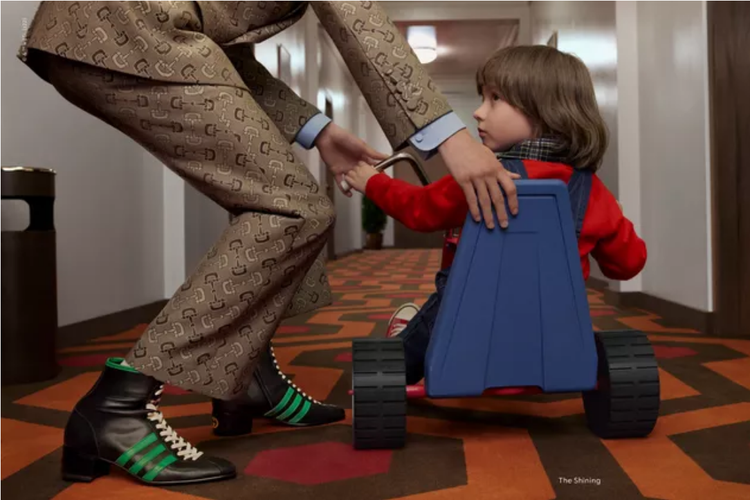 Kampanye terbaru Gucci menciptakan ulang berbagai adegan ikonik Stanley Kubrick dengan estetika fashion terbaru