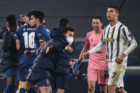 Juventus Disingkirkan Porto, Ronaldo Ulangi Tragedi 9 Maret di Liga Champions