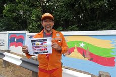 Jelang KTT ASEAN, Bendera Merah Putih Bakal Dilukis di Tembok Jalan Haji Bokir Jaktim
