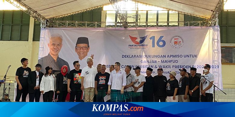 Asosiasi Pedagang Mie dan Bakso Deklarasi Dukungan untuk Ganjar-Mahfud di Pilpres