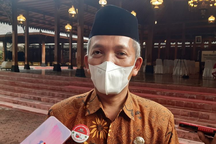 Kepala Kantor Kementerian Agama Solo, Hidayat Maskur di Solo, Jawa Tengah, Kamis (30/9/2021).