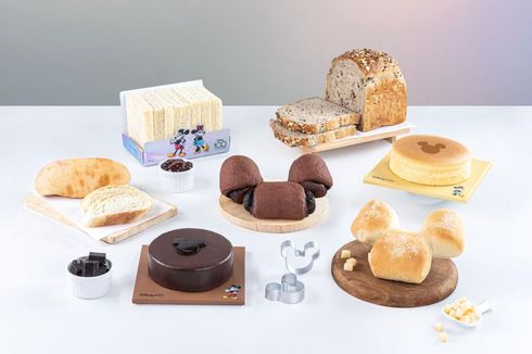 Kolaborasi Tous les Jours dan Disney, Bikin Roti Bertema Mickey Mouse