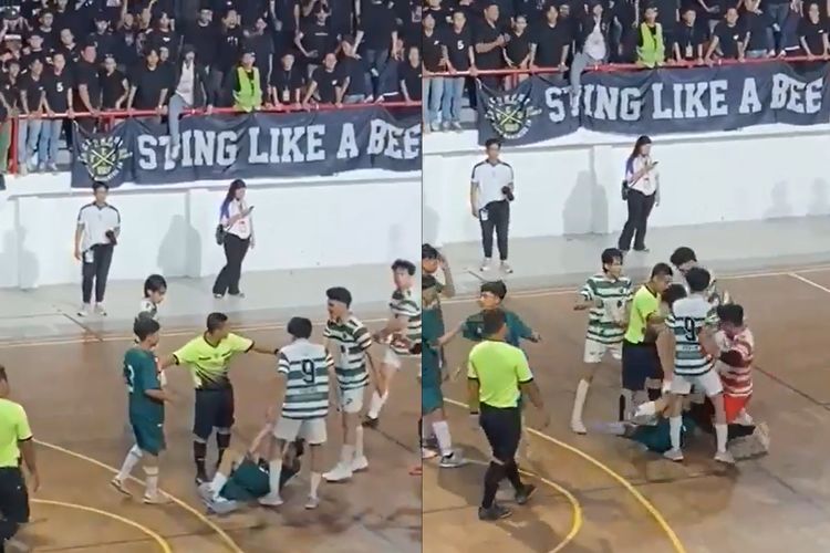 Penjelasan UNS soal Video Viral Pemain Futsal Injak Kepala Lawannya