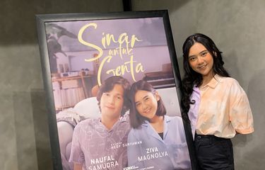 Ziva Magnolya saat ditemui dalam acara konferensi pers film Sinar untuk Genta di kawasan Duren Tiga, Jakarta Selatan, Kamis (23/6/2022). 