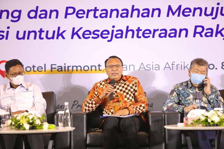 Para pembicara dalam  Forum Ilmiah 2022.