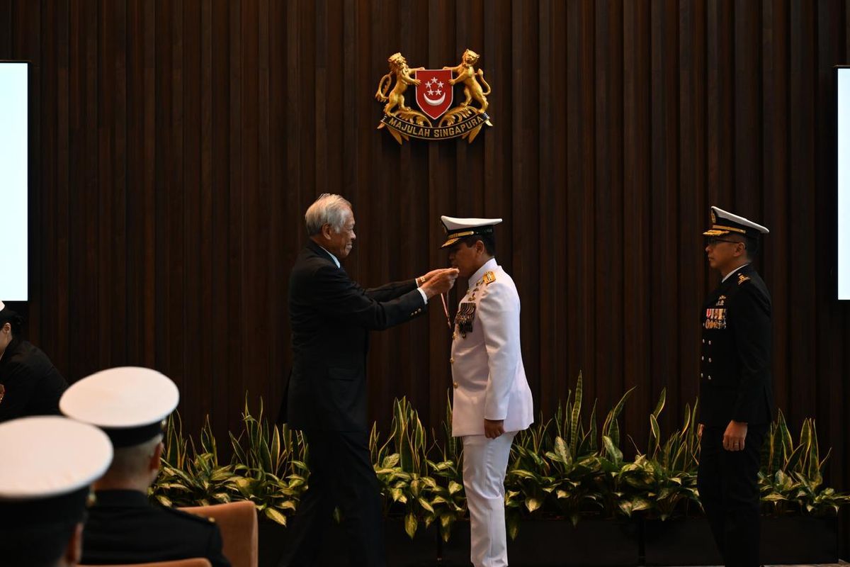 Pemerintah Singapura Sematkan Penghargaan Pingat Jasa Gemilang untuk KSAL, Apa Itu?