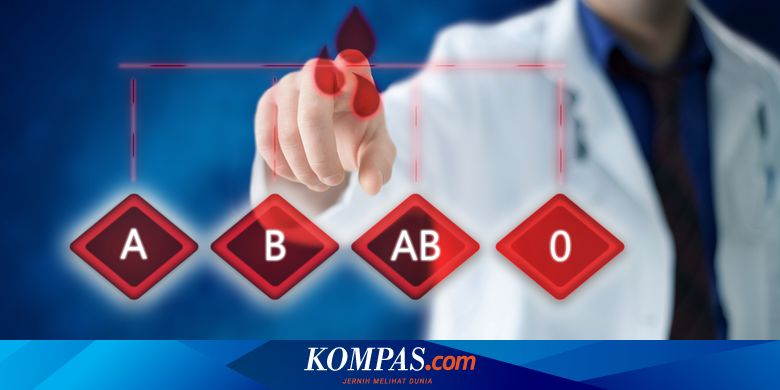 4 Penelitian Golongan Darah O Lebih Kebal Covid 19 Halaman All Kompas Com