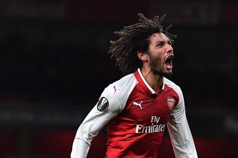 Newcastle Vs Arsenal, Mohamed Elneny Bawa The Gunners Unggul pada Babak 1