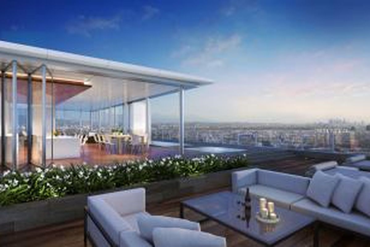 Four Seasons Private Residences Los Angeles, California, Amerika Serikat.