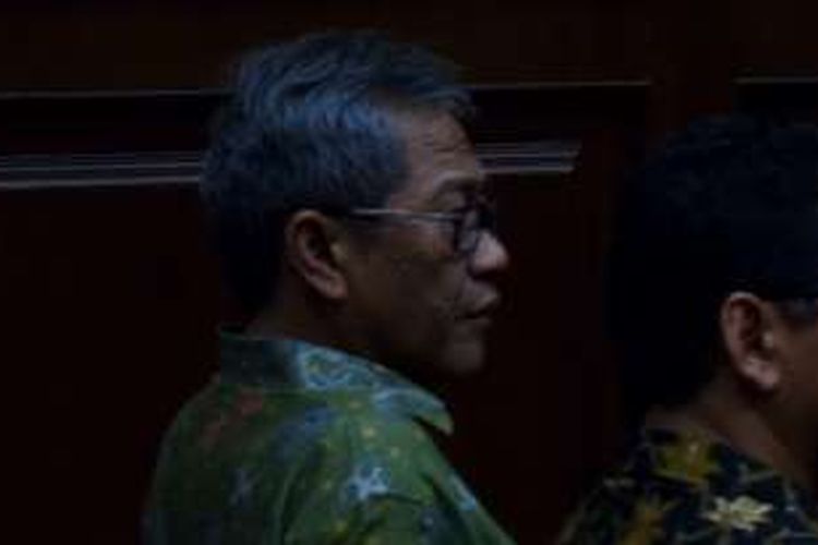 Direktur Utama Perum Bulog Djarot Kusumayakti di Pengadilan Tipikor Jakarta, Selasa (15/11/2016).