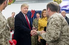 Trump Unggah Video Berisi Wajah Anggota Navy SEAL di Twitter