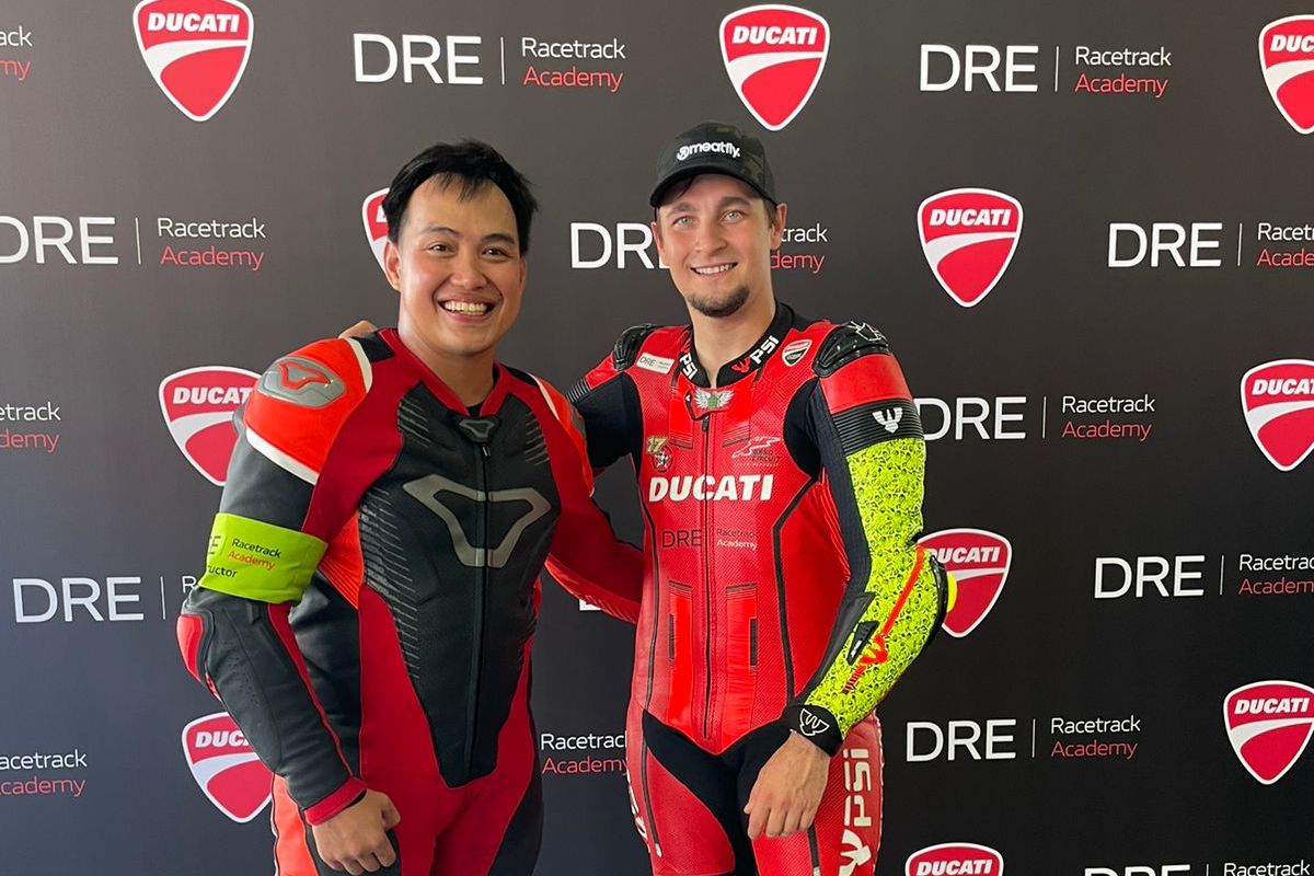 Doni Tata Jadi Instruktur Program Akademi Ducati