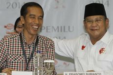 LSI: Tinggal Terpaut 6 Persen, Elektabilitas Prabowo Terus Kejar Jokowi