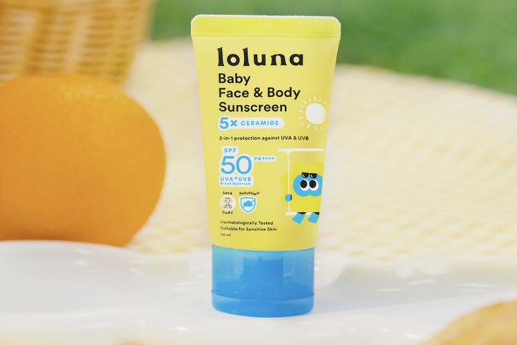 Loluna Baby Face & Body Sunscreen