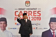Prabowo Subianto dan Kancing Jas saat Debat Capres...