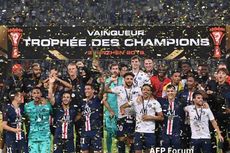 Kalahkan Rennes, PSG Catatkan Rekor Baru di Piala Super Perancis