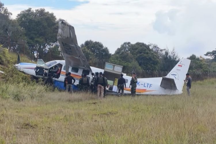 Kecelakaan Pesawat Asian One Air di Intan Jaya, 9 Penumpang Selamat dan 1 Luka-luka