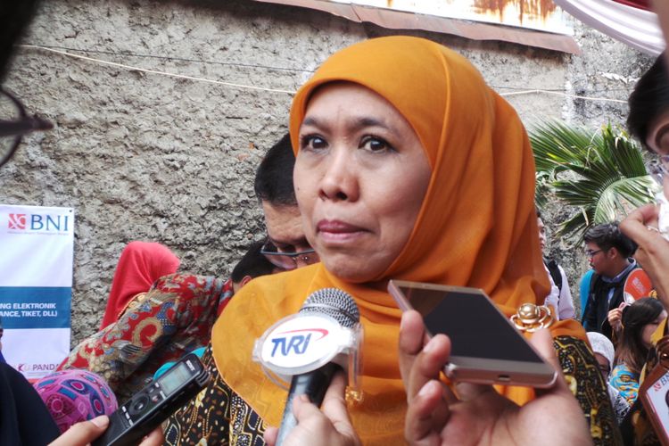 Menteri Sosial Khofifah Indar Parawansa 